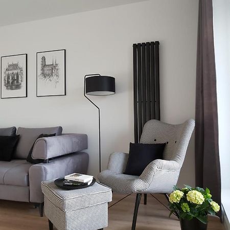 Apartament 150 Zaspa Vvita Z Prywatnym Ogrodem I Tarasem Gdansk Luaran gambar