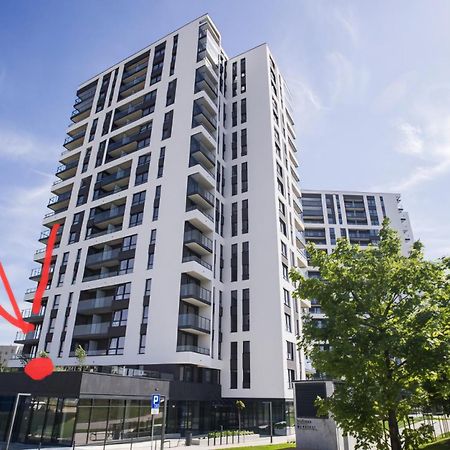 Apartament 150 Zaspa Vvita Z Prywatnym Ogrodem I Tarasem Gdansk Luaran gambar