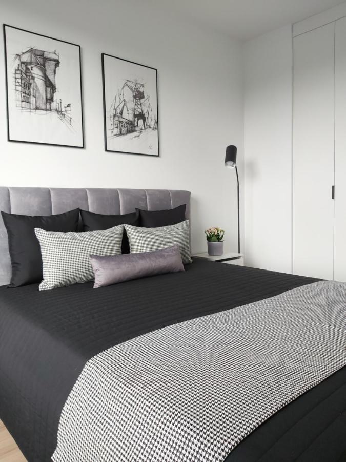 Apartament 150 Zaspa Vvita Z Prywatnym Ogrodem I Tarasem Gdansk Luaran gambar