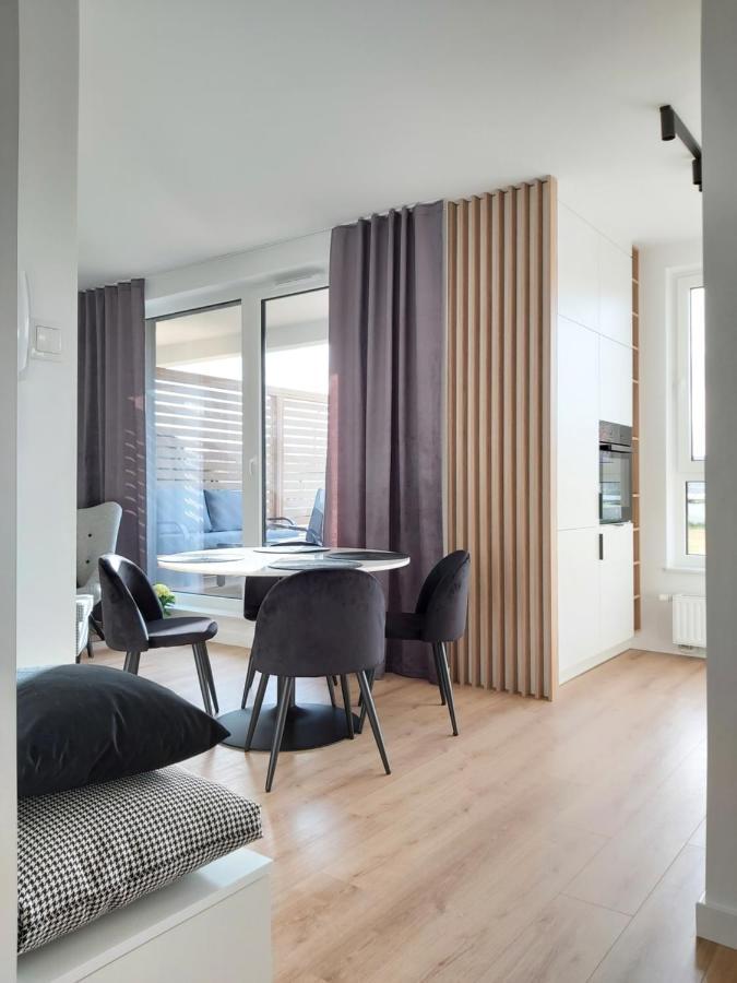 Apartament 150 Zaspa Vvita Z Prywatnym Ogrodem I Tarasem Gdansk Luaran gambar