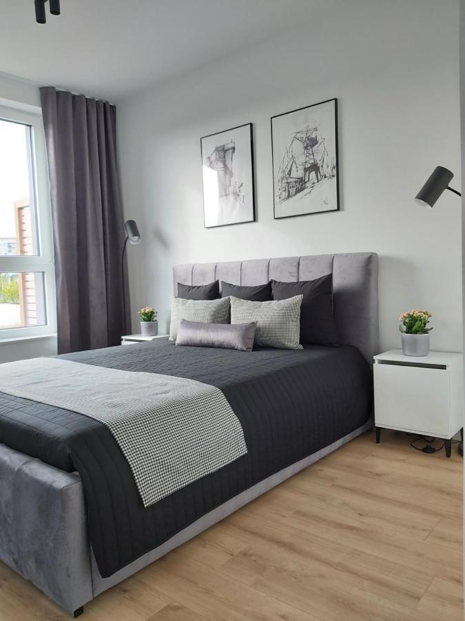 Apartament 150 Zaspa Vvita Z Prywatnym Ogrodem I Tarasem Gdansk Luaran gambar