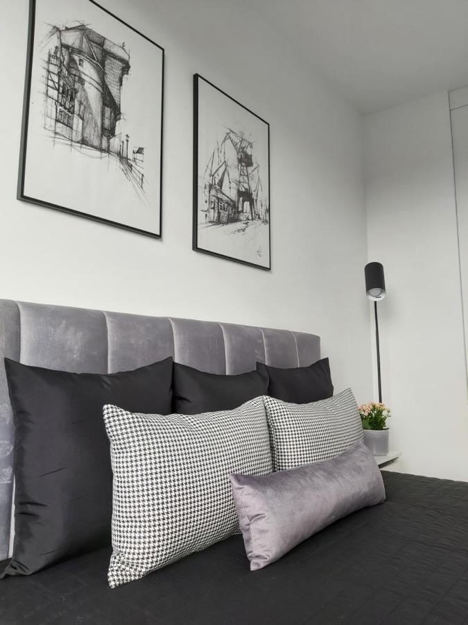 Apartament 150 Zaspa Vvita Z Prywatnym Ogrodem I Tarasem Gdansk Luaran gambar