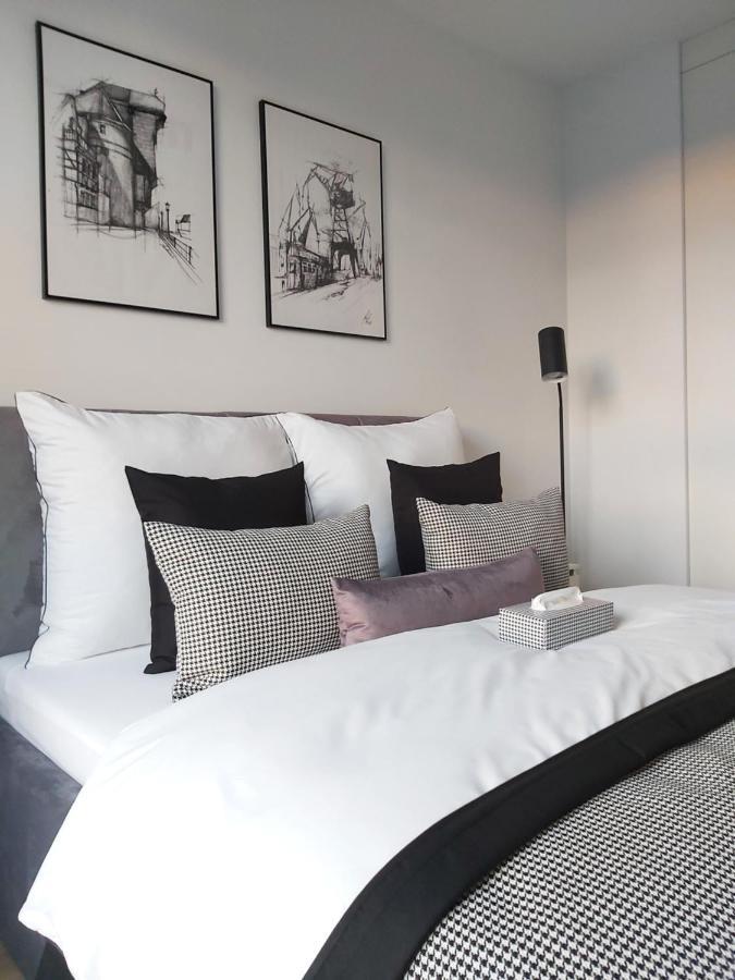 Apartament 150 Zaspa Vvita Z Prywatnym Ogrodem I Tarasem Gdansk Luaran gambar