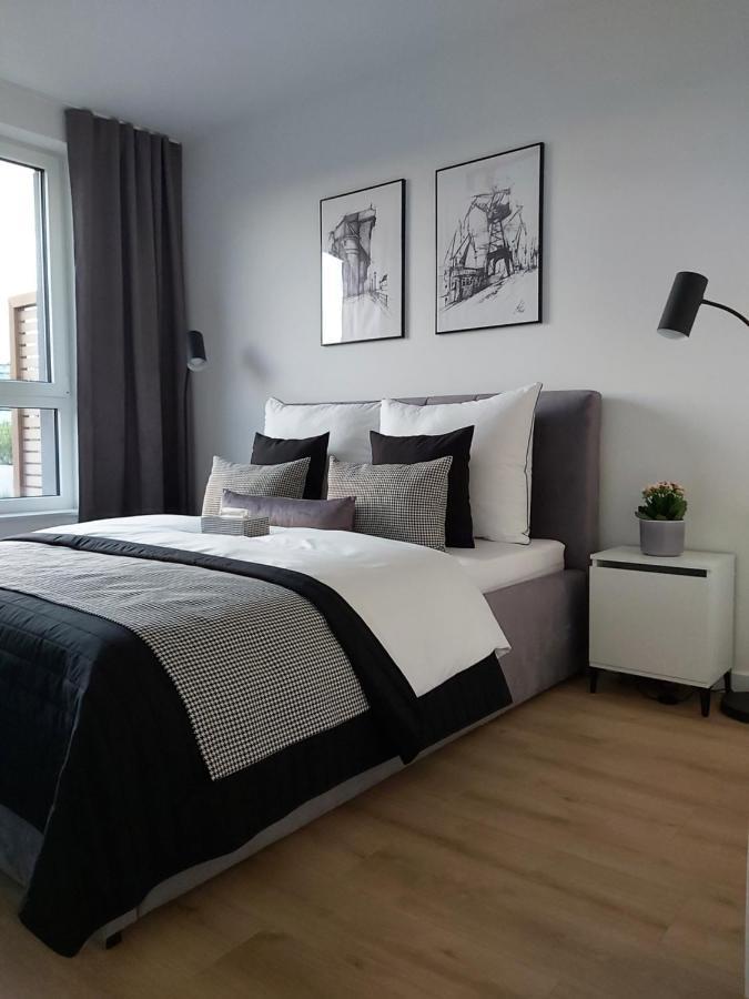 Apartament 150 Zaspa Vvita Z Prywatnym Ogrodem I Tarasem Gdansk Luaran gambar
